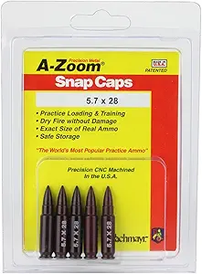 A-Zoom Snap Caps 5.7X28 Red