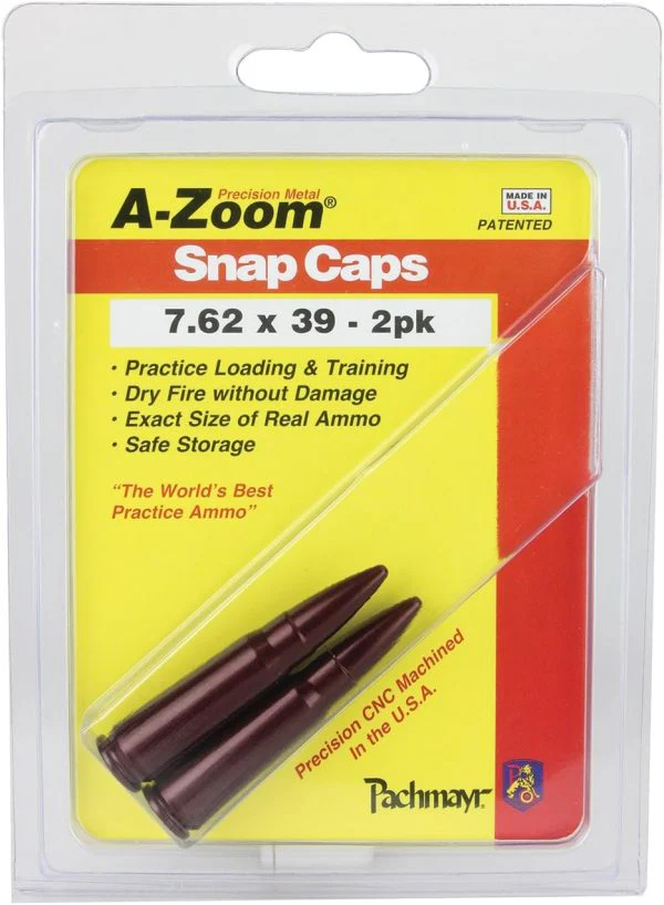 A-Zoom Snap Caps 7.62x39 Red