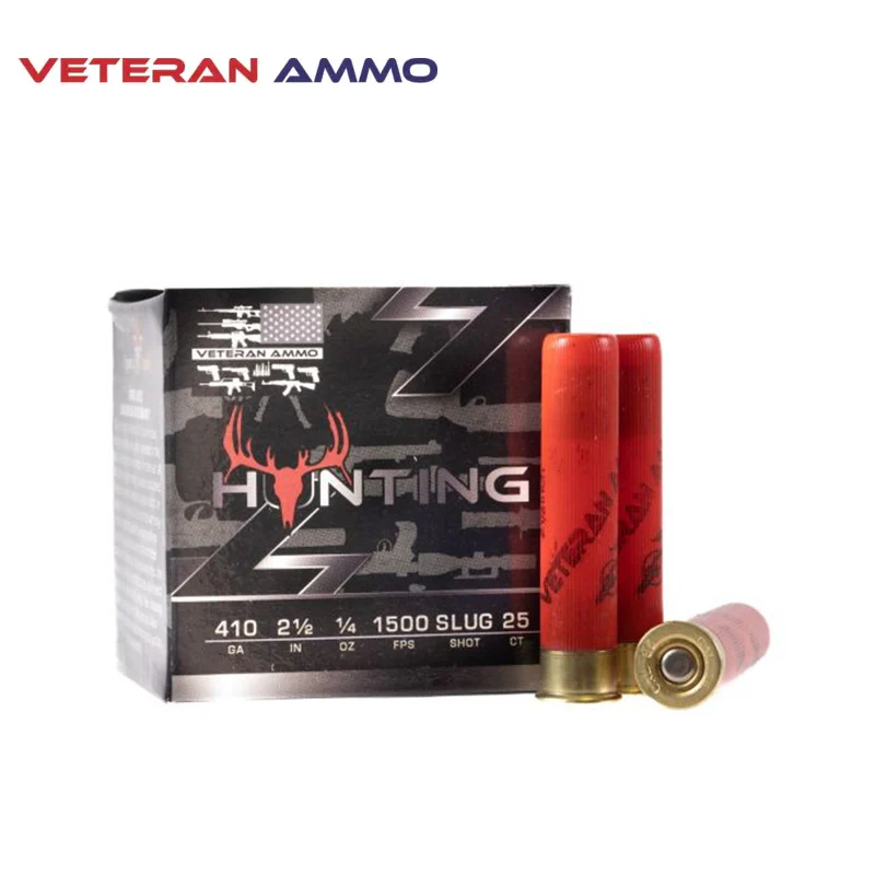 Hyperion Munitions 410 GA 2 1/2 1500 fps 1/4oz #Slug (VETSS-410G-SLUG)