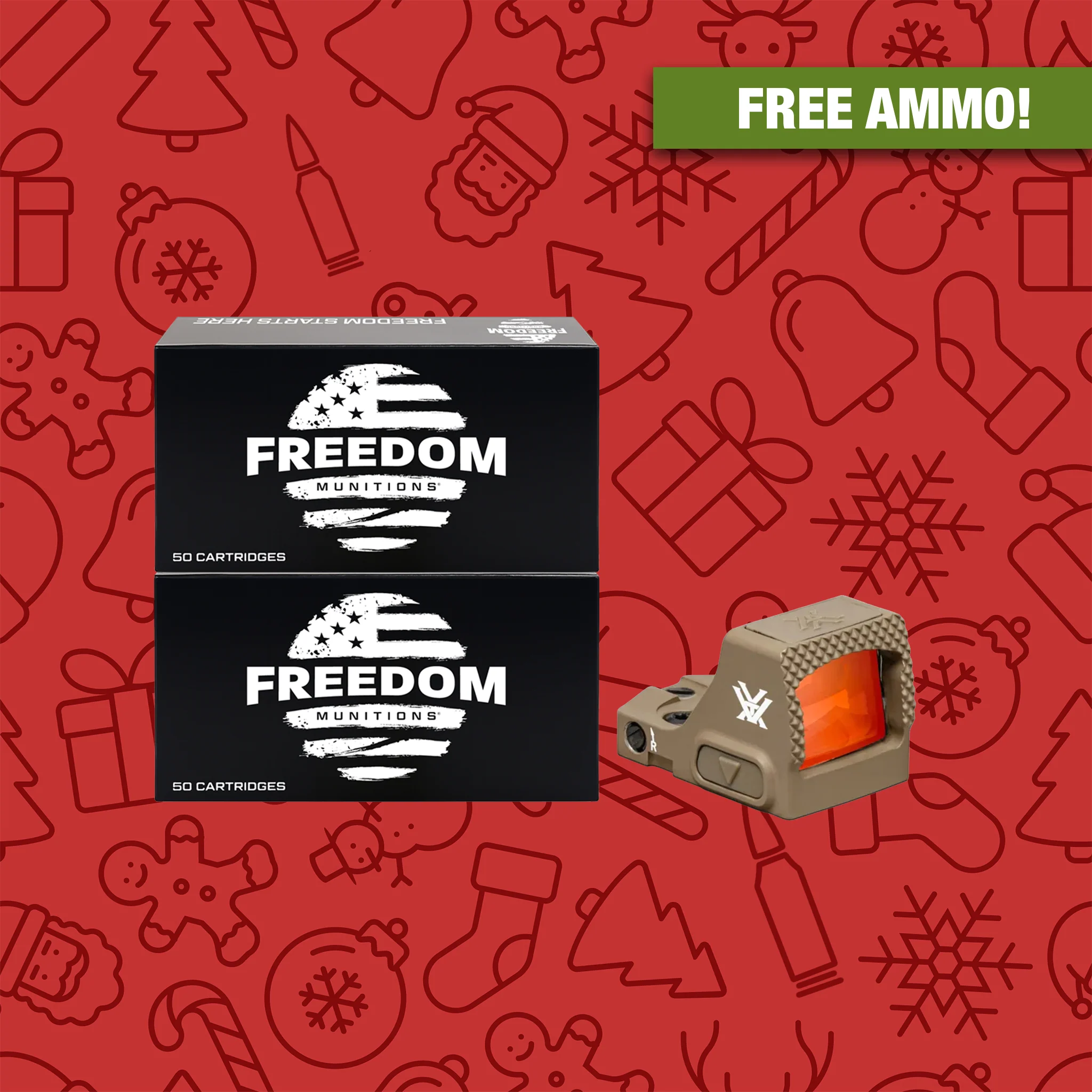 Red Dot 44 Rem Mag Pack
